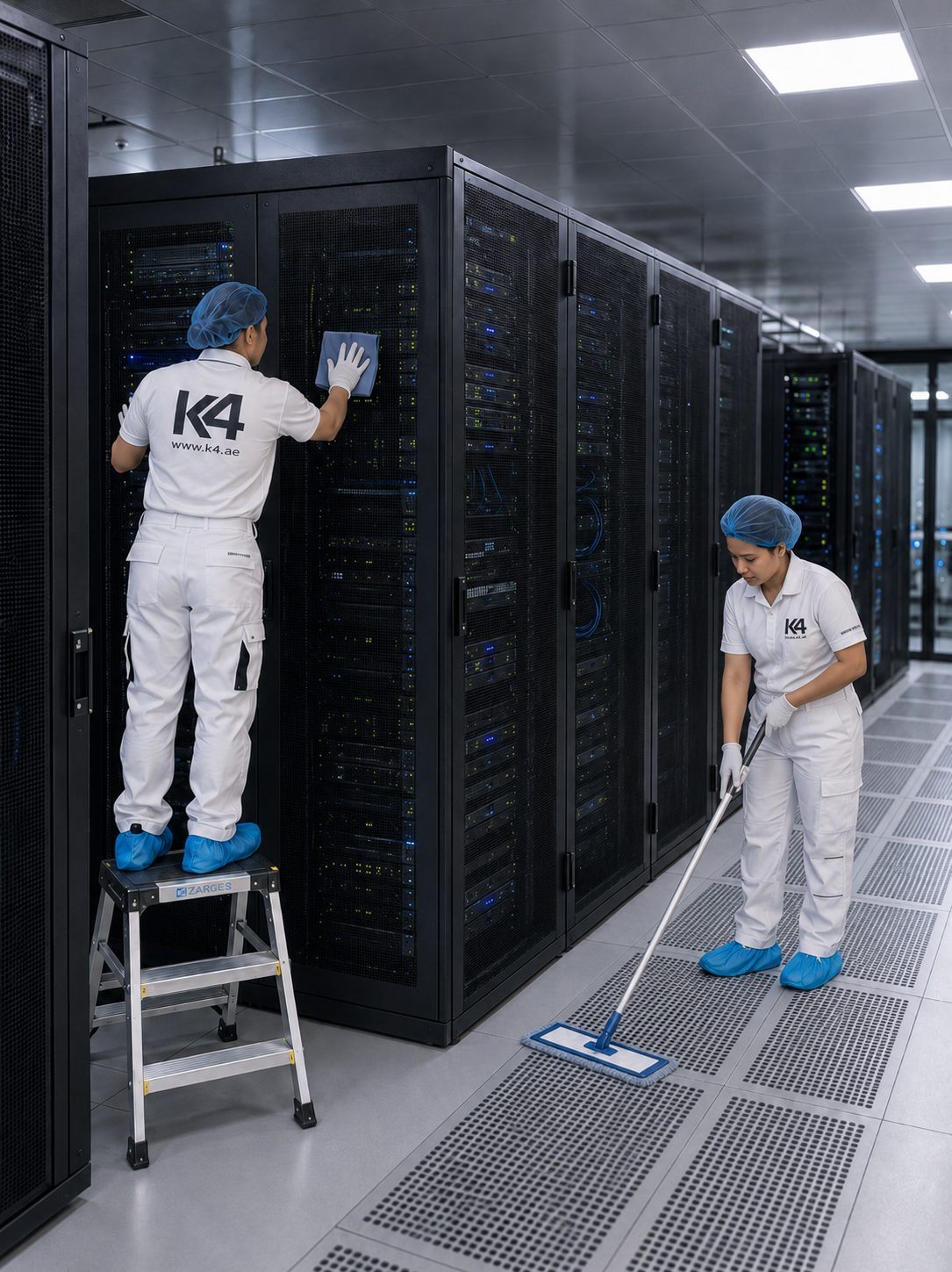 Data centre cleaning