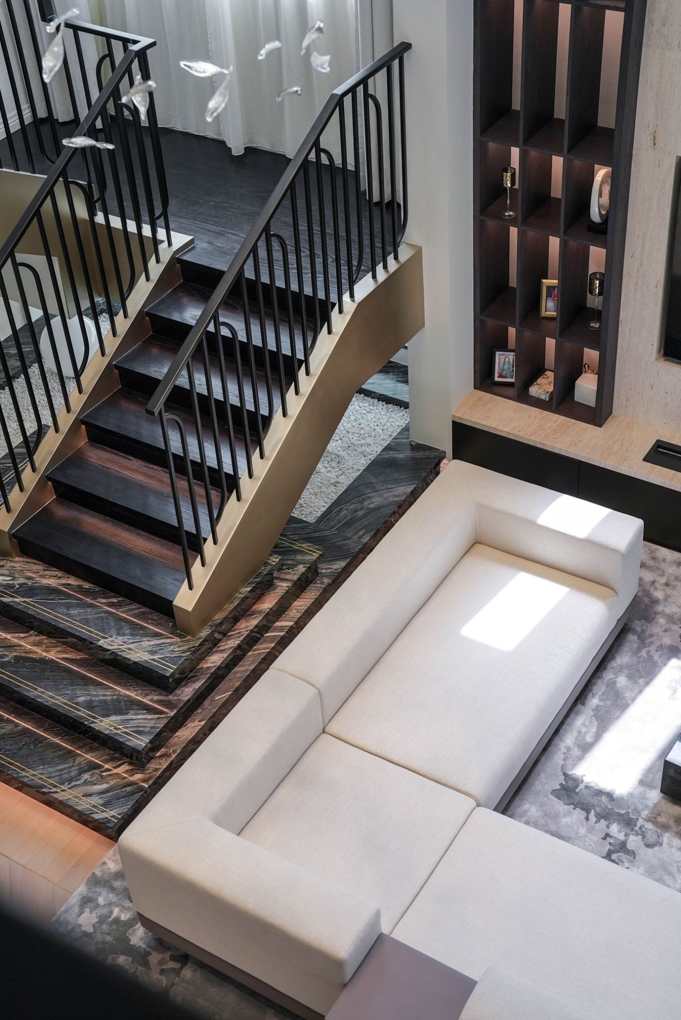 Feature staircase