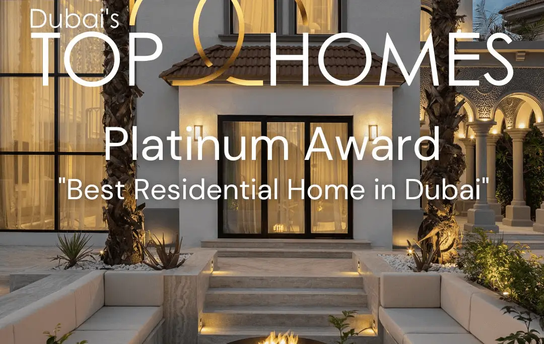 Winner of Dubai’s Top 50 Homes