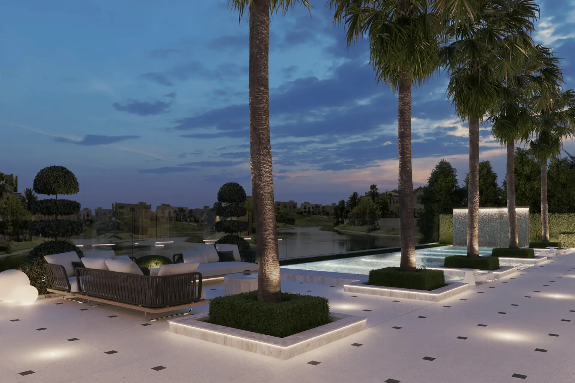 K4 Fitout Dubai’s Leading Renovation Companies , Cluster 20 Landscape