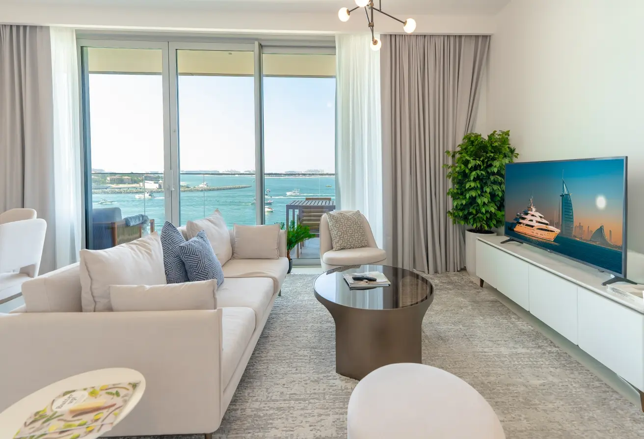 Landscaped podium terrace